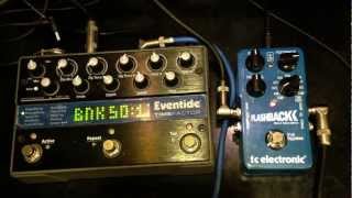 Eventide Timefactor vs TC Electronic Flashback [upl. by Idnek]