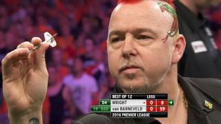 Raymond van Barneveld vs Peter Wright ᴴᴰ  Week 15 Betway Premier League Darts 2016 [upl. by Nollad]