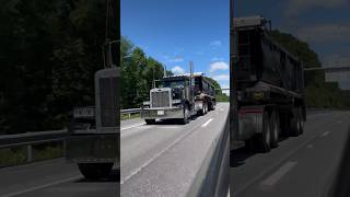 Straight Piped Peterbilt 379 Day Cab Trucking Down Interstate I90 East America’s Longest Highway [upl. by Gavrah]