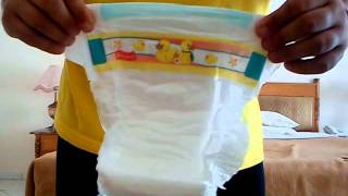 baby joy 5 junior windel diapers 14 bis 25 kg getestet testbericht [upl. by Jentoft]