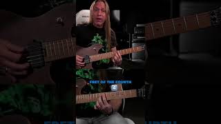 Ace of Spades by Motörhead 60 Second Guitar Tutorial guitar stevestineguitar [upl. by Javed]