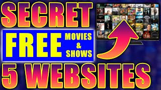 🍿 TOP 5 Websites to Watch FREE Movies  TV Shows in 2024 PART 2 🎬 [upl. by Leihcar]