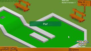 Mini Golf Miniclip  Full Playthrough [upl. by Eenhat]