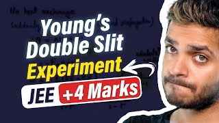 Youngs Double Slit Experiment JEE Theory Numericals Important Questions PYQs  Wave Optics Class 12 [upl. by Pearce]