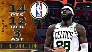 Neemias Queta  14 Pts 12 Reb 3 Ast Full Highlights｜Boston Celtics vs LA Clippers｜20231223 [upl. by Ratib]