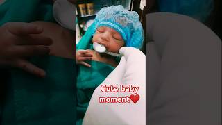 Cute baby moment❤ Spoon feed  Feeding time  Mother feed  shorts ytshorts cutebaby newborn [upl. by Ocirderf]