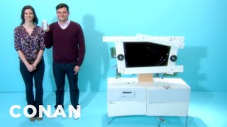 New IKEA Uppleva Is A SNAP To Assemble  CONAN on TBS [upl. by Eserrehs]