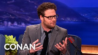 Seth Rogen’s First CONAN Appearance  CONAN on TBS [upl. by Eteragram]