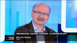 Mélenchon Hamon Macron  le grand écart  Les questions SMS cdanslair 10032017 [upl. by Enneira124]