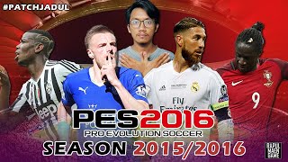 PES 2016 PATCH NOSTALGIA SEASON 20152016  PES 2016 PTE PATCH 50  PES 2016 PC GAMEPLAY [upl. by Kennard]