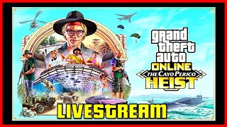 GTA 5 Online  SOLO Heist Challenge and Other Money Grind Shenanigans  OddManGaming Livestream [upl. by Rexferd]