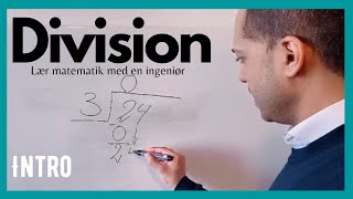 DIVISION introduktion  lær at dividere trappemetoden [upl. by Maclay]