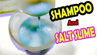 😱 How to make slime with Shampoo Salt and Baking Soda [upl. by Dlorag843]