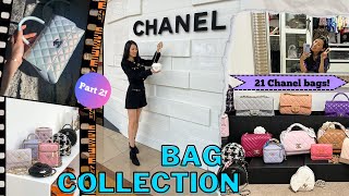 My INSANE Chanel Handbag Collection 🤗 PT2  Chanel 21B to 23P [upl. by Murielle]