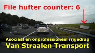 File Hufters Asociaal en onprofessioneel rijgedrag Van Straalen Transport [upl. by Eveineg983]