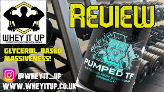 ALPHA NEON  PUMPED TF NONSTIM PREWORKOUT REVIEW GET HUGE WITH GLYCEROL [upl. by Baldridge]