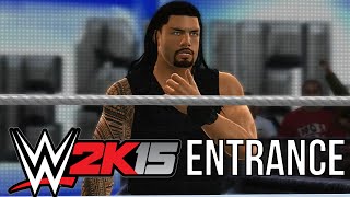 WWE 2k15 Roman Reigns Entrance [upl. by Saref]