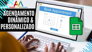 03 Como criar um agendamento personalizado na agenda e no calendário dinâmico no Planilhas Google 📊 [upl. by Halyhs]