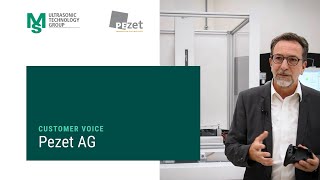 CUSTOMER VOICE Pezet AG  MS Ultrasonic Technology Group [upl. by Enirtak991]