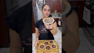 Tartas de chocolate🥧🍫 chocolate recetasfaciles tartas recetascaseras dulce halloween [upl. by Aitnas363]