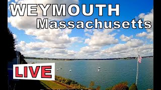 Weymouth Massachusetts  Fore River  Live cam [upl. by Nadbus732]