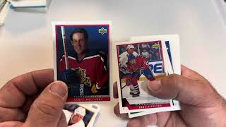 199394 UPPER DECK HOCKEY CARDS [upl. by Terrene]