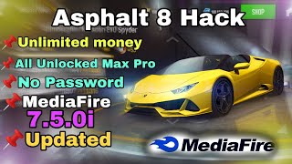 Asphalt 8 Mod APK Unlimited Money All Cars Unlocked Max Pro [upl. by Annodas]