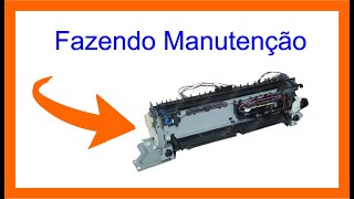 Manutenção Fusor da Impressora hp laser jet CP1025 M175 M176 M177 [upl. by Yespmed]