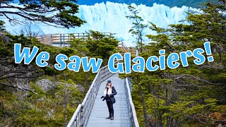 Patagonias PERITO MORENO Glacier  Hiking LOS GLACIARES National Park El Calafate Argentina [upl. by Ellerred]