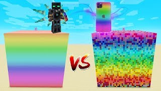 CUBÃO AVARITIA VS IPHONE 11 NO MINECRAFT [upl. by Sophey]