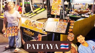 Get Thailand STREET FOOD here  Pattaya [upl. by Thorwald]