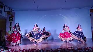 NAGADA SANG DHOL  DHOLIDA  JHUME RE GORI  KHALASI College dance performance [upl. by Atirihs]