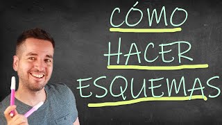 Cómo hacer esquemas correctamente  Técnicas de Estudio [upl. by Garett]