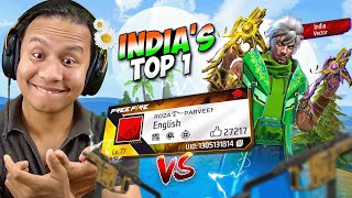 India’s No 1 Double Vector Player Vs Tonde Gamer 😱 Free Fire Max [upl. by Millwater]