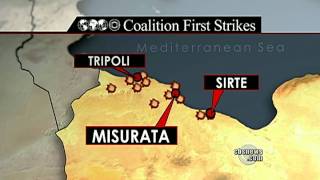 Update Allied air attack underway in Libya [upl. by Elyak]