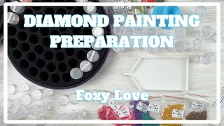 Foxy Love Prep amp March Goals Update  Diamond Painting Preparation [upl. by Greenebaum393]