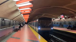 Montreal Metro Acadie to ÉdouardMontpetit [upl. by Aibat324]