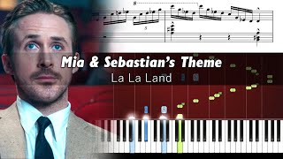 La La Land  Mia amp Sebastians Theme  Accurate Piano Tutorial with Sheet Music [upl. by Mungo663]