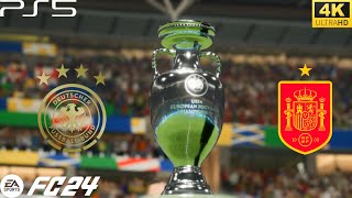 FC 24  GERMANY VS SPAIN  UEFA EURO 2024 FINAL MATCH  PS5 4K60FPS [upl. by Ayital]