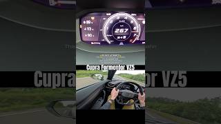 CUPRAOfficial Formentor VZ5 on the AUTOBAHN [upl. by Towland408]