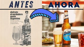 QUILMES ¿QUÉ PASO LA HISTORIA de una cerveza 😊  Sus inicios y publicidad [upl. by Ellenehs]