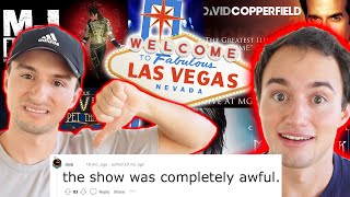 We Went to the WORST LAS VEGAS Shows according to the internet [upl. by Armbrecht]