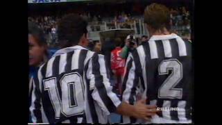 Juventus  Foggia 41 02021992 2a Ritorno Serie A [upl. by Bolling813]