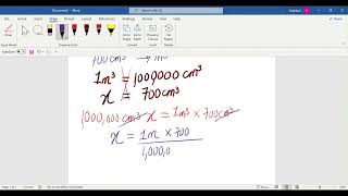 How to Convert Volume Units  Cm3 to m3 and m3 to Cm3 [upl. by Jasik443]