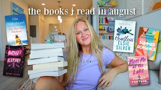 monthly reading wrapup reviews  opinions 9 books [upl. by Maya]