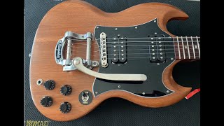 Vibramate V5ST Bigsby installation on Gibson SG Tribute [upl. by Ymaj]