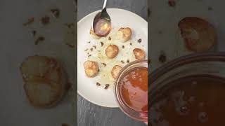 Cilantro Honey Butter Scallops [upl. by Drucy]