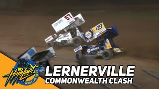 Commonwealth Clash  2023 High Limit Sprints at Lernerville Speedway [upl. by Josepha]