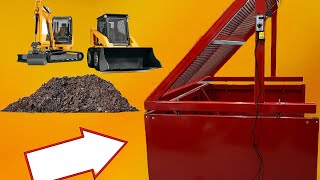 Homeade topsoil screener [upl. by Amerd]