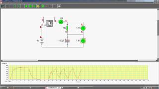 Charge et décharge dun condensateur tRC simulation en direct [upl. by Thomasine]